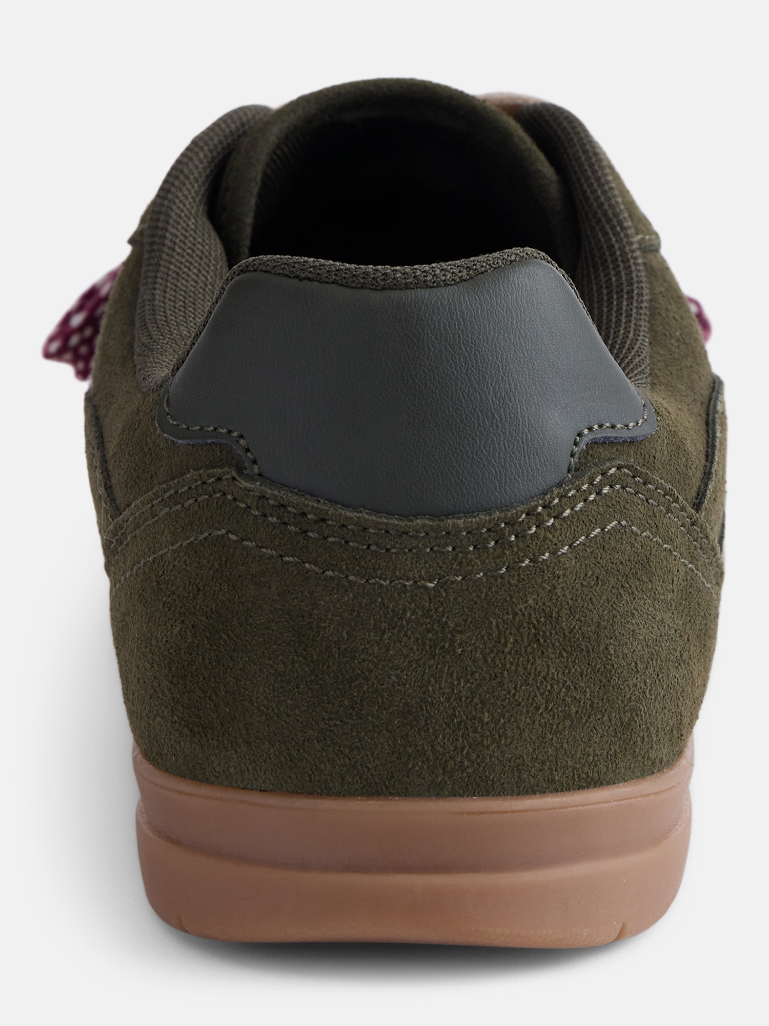 No Boundaries Women's Faux Suede Double Lace Sneakers photo 3