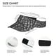 thumbnail image 3 of Balery simple white Snowflake Gorra deportiva con visera ajustable para mujer y hombre (talla única), 3 of 7