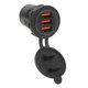 thumbnail image 3 of Estación de carga USB para coche a prueba de cortocircuitos 3 puertos USB alta velocidad con interruptor de encendido para motocicleta de 12-24V ANGGREK Otros, 3 of 8