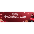 thumbnail image 4 of Valentine's Day Party Decoration Banner Heart Design Backdrop Event Photo Props Love Celebration Romance Gift Box Background, 4 of 4