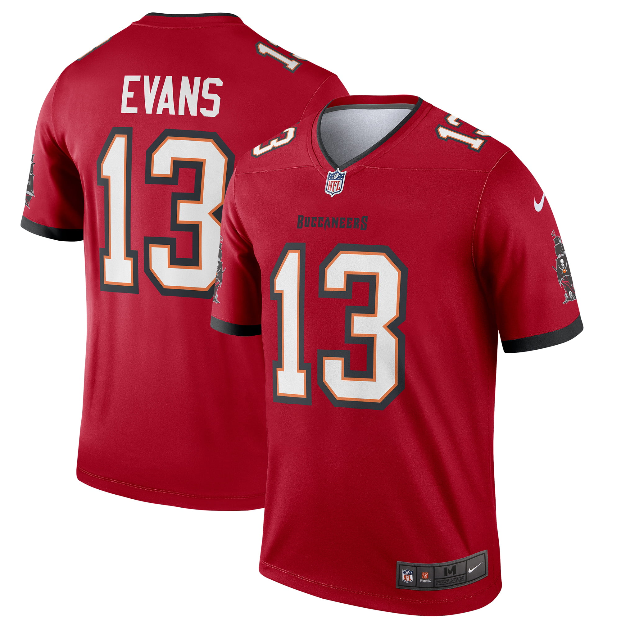 Mike Evans Tampa Bay Buccaneers Nike Player Legend Jersey - Red - Walmart.com ...
