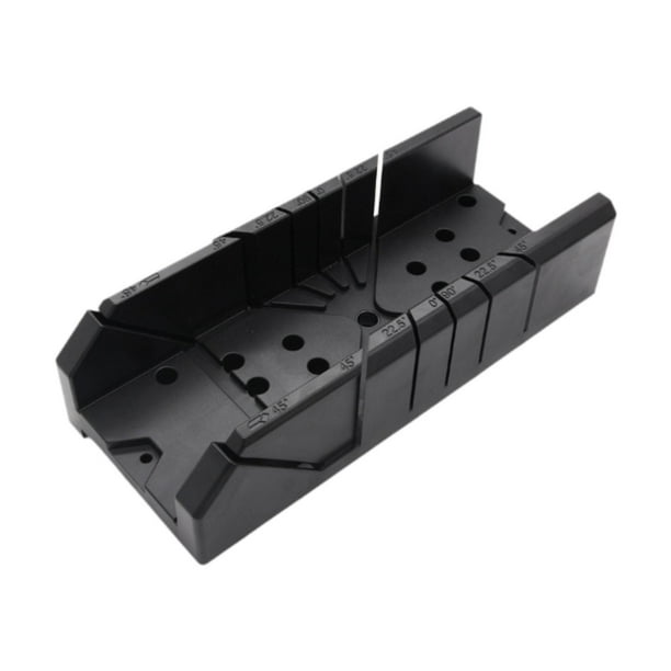 Caja de ingletes para almacenamiento de sierras Caja de sierra manual para cortar madera Sierra multifuncional profesional 12 pulgadas