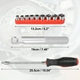 thumbnail image 3 of Unique Bargains 1 Set Belt Changing Tool Clutch Cover Removal Tool Silver Tone for Polaris RZR 800 900 S 1000 XP XP4, 3 of 7