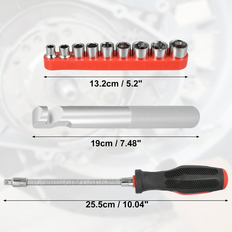 Belt Replacement Tool Kit For Polaris RZR – Aluminum Clutch Removal Wrench Compatible With RZR 570, 800, 900, 1000, XP & Turbo Models