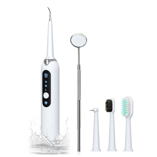 Removedor de cálculo dental eléctrico Limpiador de dientes Removedor de sarro Carga USB TFixol Limpiador de dientes