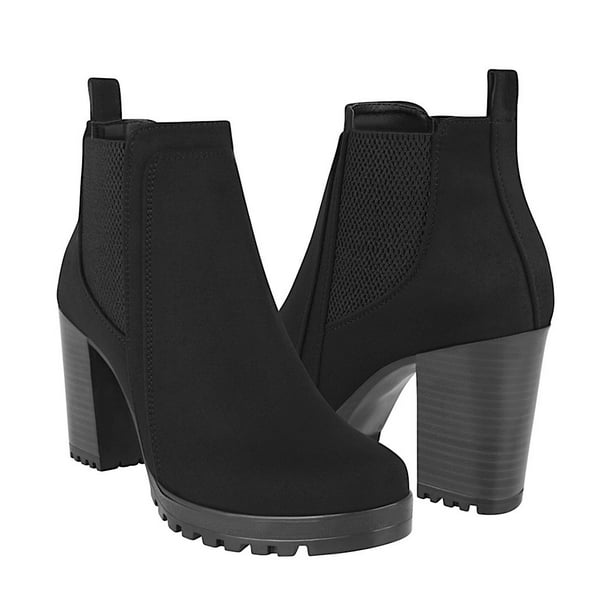 BOTINES CASUALES DAMA STYLO 1630 SUEDE NEGRO Stylo 1630