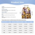 thumbnail image 5 of Cauagu Daisy Sunflower Lazy Cat Print Sun Protection Jacket for Teen,Full-Zipper Long Sleeve Sun Shirts with Pockets UV Hoodie Shirts Outdoor Athletic Jacket-XX-Large, 5 of 7