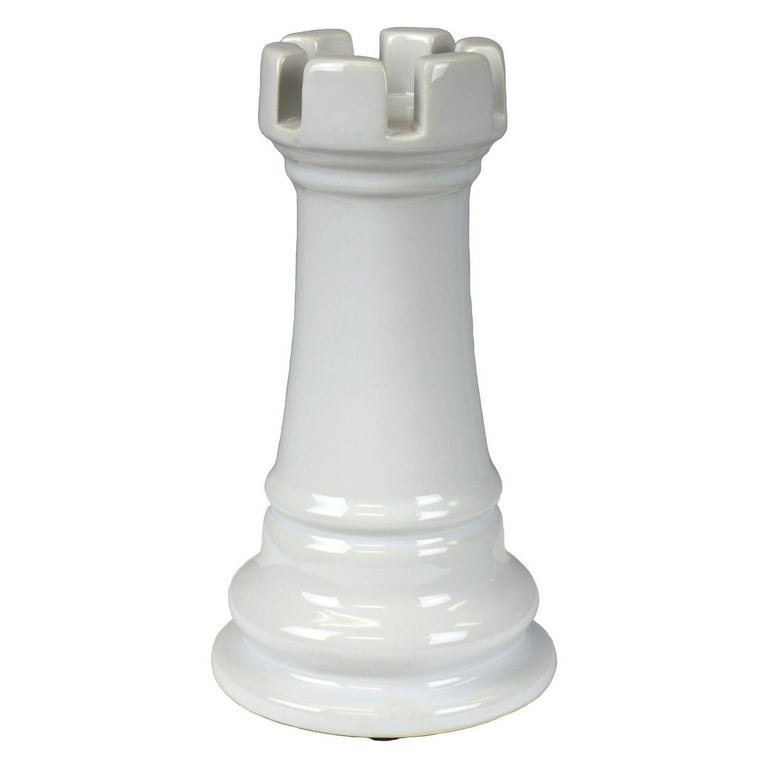 Sagebrook Home Rook Chess Piece Sculpture