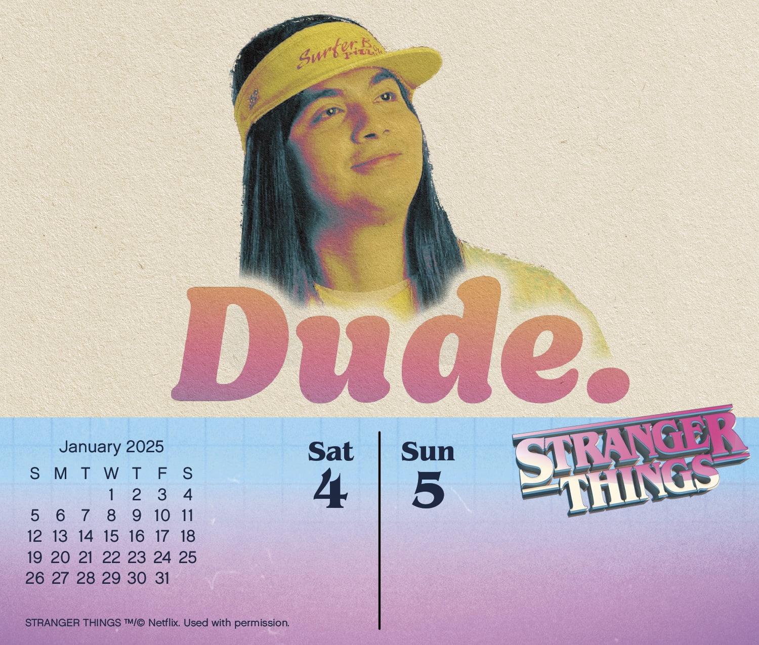 2025 Stranger Things Box Calendar, Daily Count