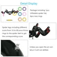 thumbnail image 3 of EDWGRR 4 Pack Sunglasses Holder Clip Hanger Eyeglasses Mount for Car, Glasses Holders for Car Sun Visor,Double-Ends Clip and 180 Degree Rotational Car Glasses Holder with Ticket Card Clip, 3 of 6