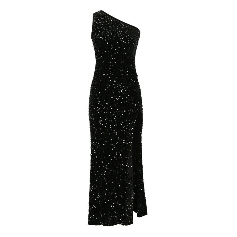DailyTrove Women's Sequin Split Maxi Dress-Sleeveless-Floor-Length-Polyester-for Formal Event/Party-Sparkly Split - Walmart.com DailyTrove Women's Sequin Split Maxi Dress-Sleeveless-Floor-Length-Polyester-for Formal Event/Party-Sparkly Split - Walmart.com