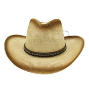 Cowboy Hat Fashion Wild West Fancy Dress Men Lady Cowgirl Unisex Cap