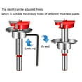 thumbnail image 2 of Hinge Jig Drill Guide Sets with Bit Positioner for Furniture Wood, 35mm, 2 of 7