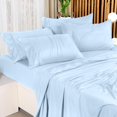 thumbnail image 3 of King Bed Sheet Set Piece Bedding Soft Brushed Microfiber Fabric Shrinkage & Fade Easy Care (), 3 of 7