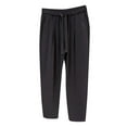 thumbnail image 1 of Durtebeua Open Bottom Pants for Jogging Workout,Training Pants For Men Stretch, 1 of 2