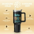 thumbnail image 3 of Happy 56th Birthday Gifts for Men Him, Dad- 56 Years Old Birthday Gifts Idea - Turning 56 Fifty-six Birthday Tumbler 40oz（1969 Black）, 3 of 6