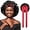 Black/Red, variant on Double Layer Satin Hair Bonnet with Tie Band, Reversible Silk Sleep Cap, Soft Breathable Night Hair Wrap for Curly Natural Hair Daily Hair Care