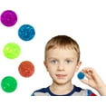 Rhode Island Novelty 27mm 1 Inch Glitter Bouncy Balls, 144 Balls