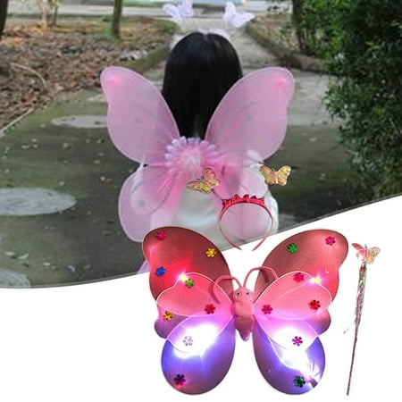 Download Double-Layer Butterfly Wings Three-Piece Silk Angel ...