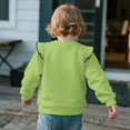 thumbnail image 3 of Uorisanigo Girl Sweatshirt Pullover Hoodies Long Sleeve Crewneck Sunflower Capybara Pullover Tops Long Sleeve Sweatshirts for Girls Age 1-2 Casual Hoodies, 3 of 7