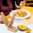 thumbnail image 2 of Monstrate Trituradoras plegables de madera para hacer pasteles de plátano, ahorra espacio y tritura sin esfuerzo, utensilios de cocina de madera Herramientas y accesorios para hornear, 2 of 6