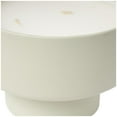thumbnail image 4 of DecMode Gray Metal White Sage Scented Matte 50 oz 3 Wick Candle with White Wax, 4 of 8