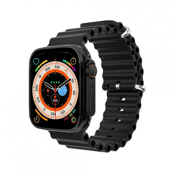 T900 Ultra Men Women Smart Watches 2.09 HD Large Screen Fitness Tracker Heart Rate Sleep Monitor Waterproof Smartwatch black Walmart