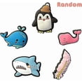 thumbnail image 4 of 100pcs Random Different PVC Shoe Charms for Wristband Bracelet Shoe Decoration Party Gift, 4 of 8