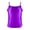 Purple, variant on DPOIS Kids Girls Metallic Camisole Tops Sports Tank Vest Lake Blue 8