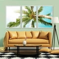 thumbnail image 3 of IDEA4WALL 3 Piece Canvas Wall Art Tropical Palm Trees Canvas Prints Framed Wall Art Decor, 3 of 4
