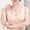 Beige, variant on SROBPTY Bras for Women, Front Closure Bras, Plus Size Full Coverage Soft Cup Everyday Bras Wireless Front Button Closure Push Up Bras Beige 3XL