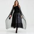 thumbnail image 3 of Womens Zombie Costumes Ghost Witch Ghost Bride's Maxi Dress Suit Halloween Nightclub Costume, 3 of 5