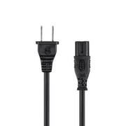 18AWG Power Cord Cable, NEMA 1-15P to IEC-320-C7 - Monoprice®