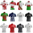 thumbnail image 2 of Maillot de ciclismo de manga corta para hombre de Gales, transpirable, de secado rápido, ropa para bicicleta de montaña o carretera, personalizable, para verano, MTB Cymru, 2 of 5