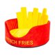 thumbnail image 2 of Cama para gatos con forma de hamburguesa o papas fritas, canasta cálida para mascotas, cojín acogedor para tumbonas de gatitos, 2 of 9