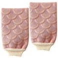 thumbnail image 2 of It sounds like you're referring to a product listing or description for **Mermaid Shower Mittens**! Here's a polished and professional version of the, 2 of 3