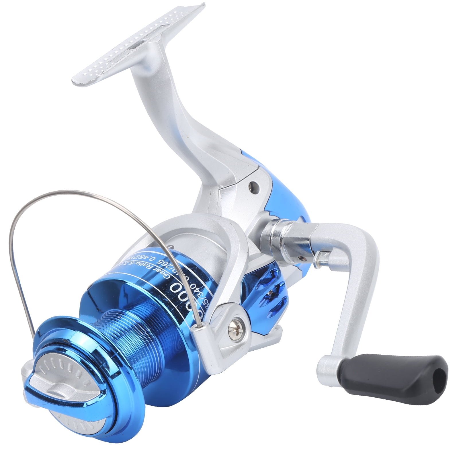 NFTIGB KS6000 Spinning Reel 13BB 5.2:1 Gear Ratio Ambidextrous Interchangeable Fishing Wheel Saltwater Freshwater (15 x 15 x 10 cm / 5.9 x 5.9 x 3.93 inches)