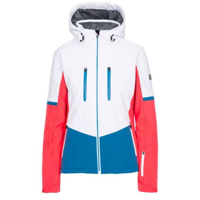 Trespass - Chaqueta de Esquí Mila para Mujer (Rojo Hibisco) Trespass UTTP5145_hibiscusred