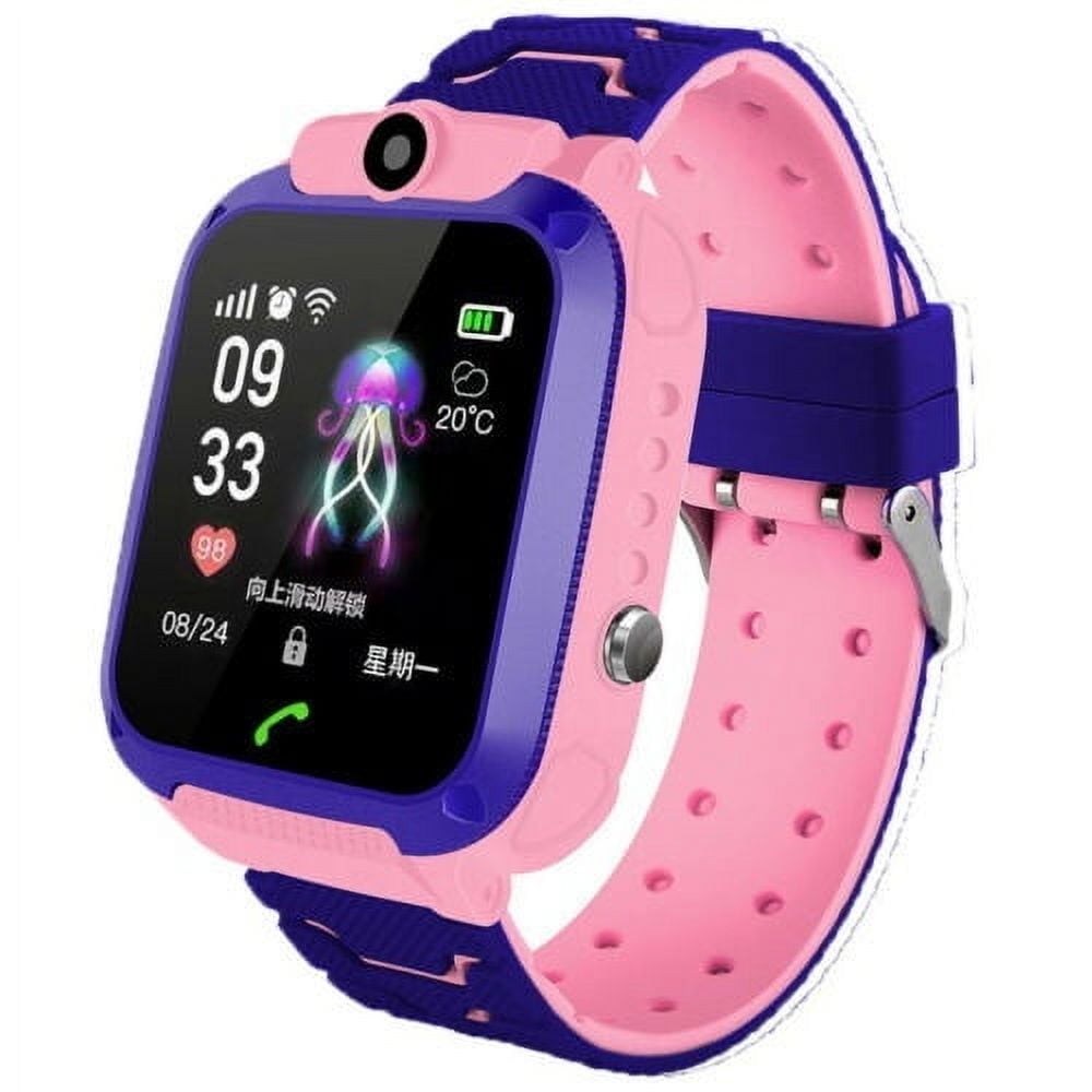 Anti-lost Kids Safe GPS Tracker SOS Call GSM Phone Smart Watch For IOS Android