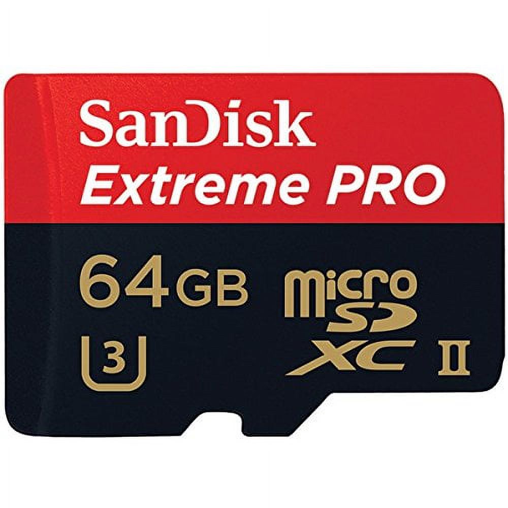 SanDisk EXTREME PRO 64 GB microSDXC UHS-II CARD