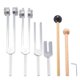 thumbnail image 1 of 4Pcs Tuning Fork Set(128Hz, 136.1Hz, 528Hz, 4096Hz), for Healing Chakra,Sound Therapy,Reliever Stre, 1 of 5