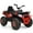 Red, variant on Gymax 12V Electric Kids Ride On Car ATV 4-Wheeler Quad w/ LED Light Red