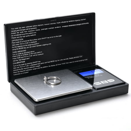 500g x 0.1 Gram Digital Portable Pocket Scale Jewelry / Cooking (Best Digital Jewelry Scale)