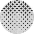 thumbnail image 1 of Ahgly Tapis Rond Lavable en Machine Intérieur Transitionnel Gris, 3 Pieds Rond, 1 of 7
