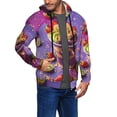 thumbnail image 2 of Honeii Fruit Parfait Colorful Print Hoodies for Men, Pullover & Full Zip, Breathable Zip up Hoodie, Sweatshirt-Medium, 2 of 5