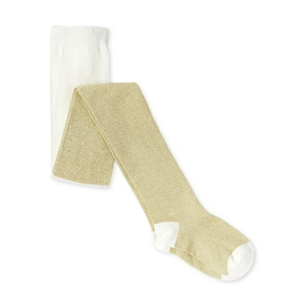 The Children's Place Girls Metallic Tights 1-Pack, Sizes 4-14
