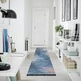 thumbnail image 4 of Yayeee Runner Rug for Bedroom 2'x6' Machine Washable Hallway Non Slip Mat, Trees in The Night, 4 of 8