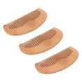 thumbnail image 4 of Peine desenredante, peine de madera de 3 piezas Peine desenredante de madera profesional Peine de madera construido para durar, 4 of 8