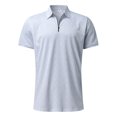 thumbnail image 3 of Daolelai Men's Casual Corrugated Lapel Short-Sleeved T-Shirt Shorts Two-Piece Suit, 3 of 6