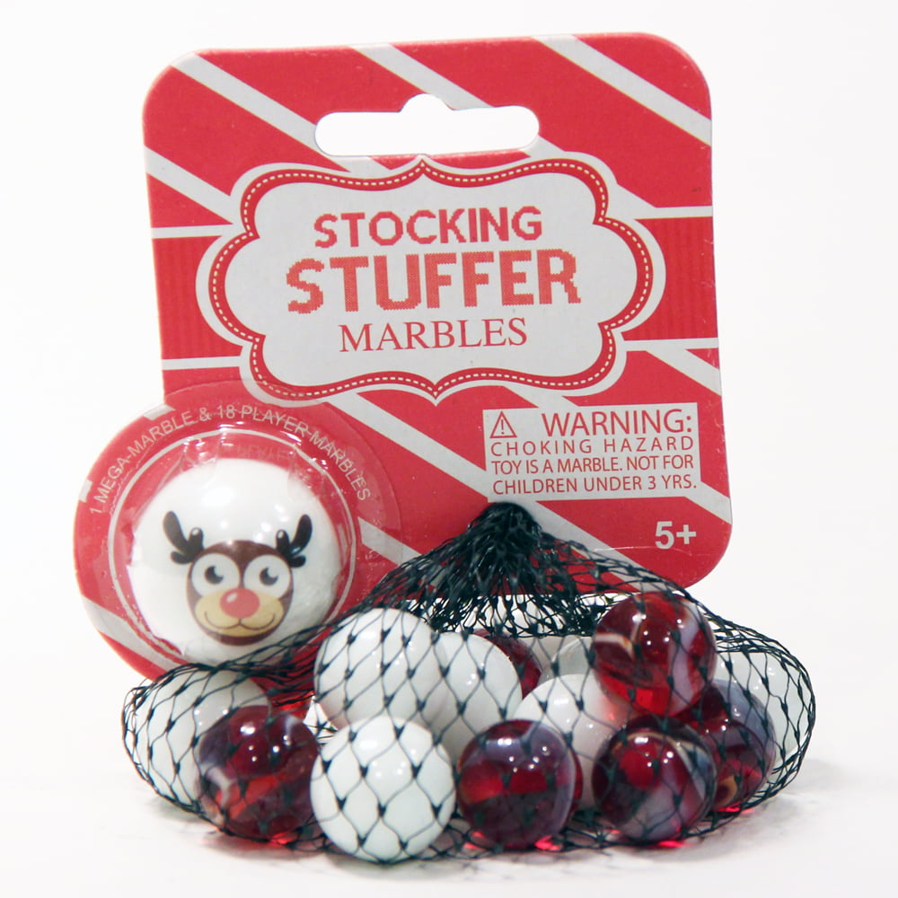 1 Character Shooter Mega Marbles Stocking Stuffer Marbles 18 Marbles 14MM 